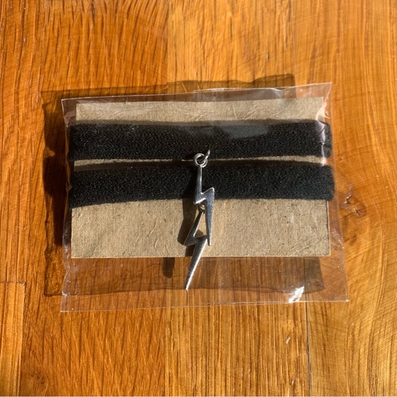 Lightning Bolt Hair Ties Sporty Athleisure Athletic Festival Dark Academia 🥀 - Picture 2 of 5